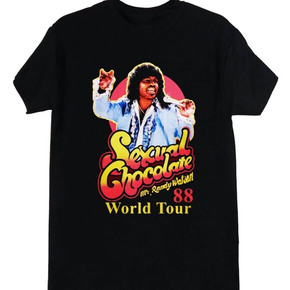Randy Watson Sexual Chocolate Retro 80s Coming To America Funny Meme T-Shirt 24 - Picture 1 of 5